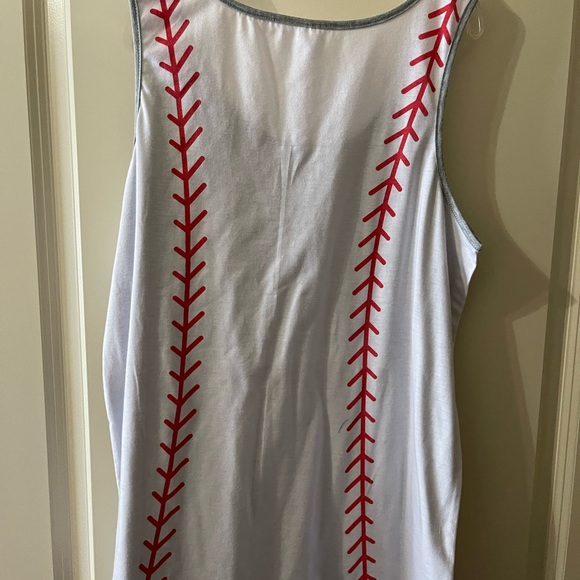 “Take me out to the Ballgame” tank top - Picture 2 of 2